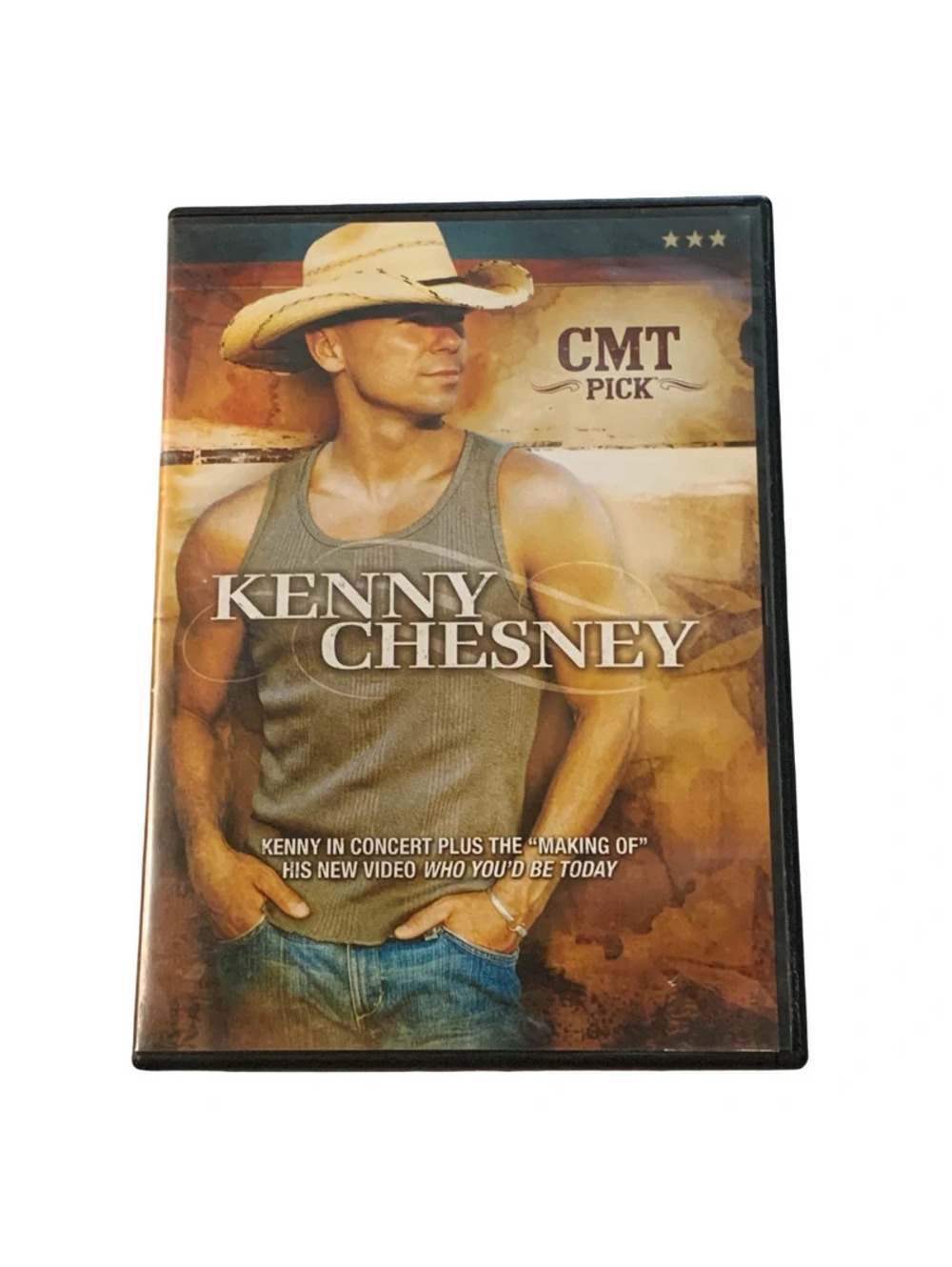 Kenny Chesney CMT Pick In Concert + Making Of Who You'd Be Today DVD 2005